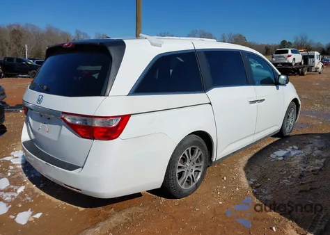 2012 Honda Odyssey Ex-L z USA, uszkodzony, nr VIN 5FNRL5H60CB134999